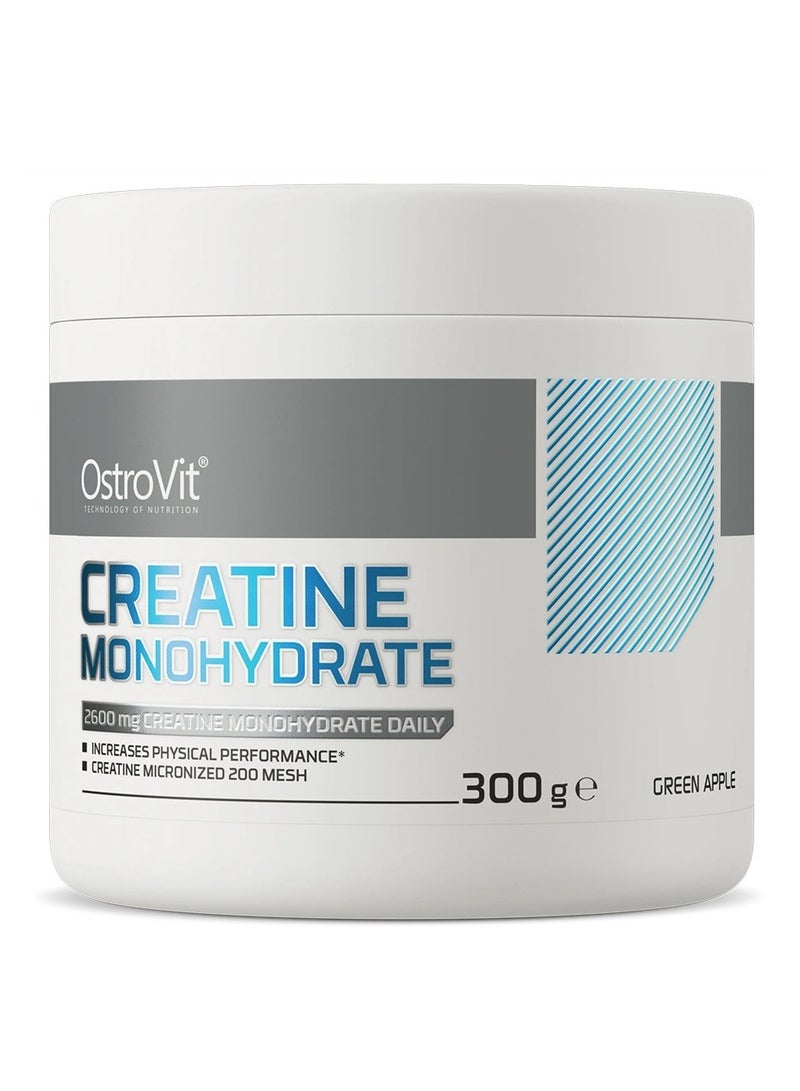 Ostrovit Creatine Monohydrate Green Apple 300g - Image 1