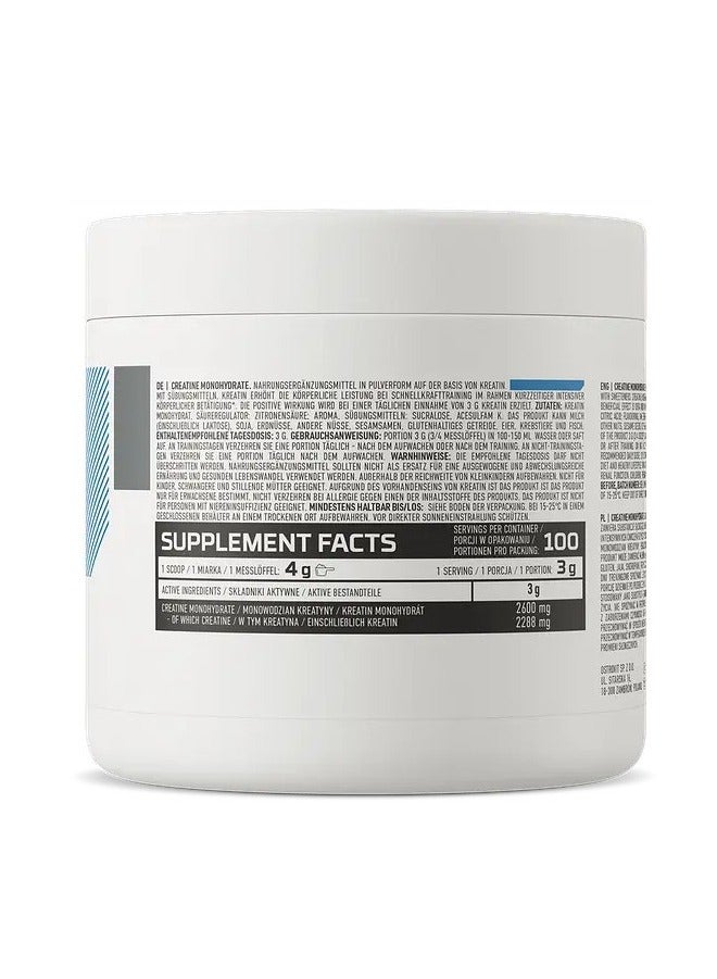 Ostrovit Creatine Monohydrate Green Apple 300g - Image 2