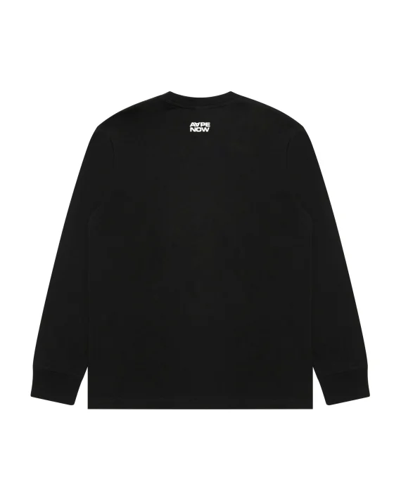 ايه ايه بي إي AAPENOW moonface long sleeve tee