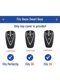 Generic Suitable For Changan UNI/UNI-T/CS75/Eado Plus/UNI-K/CS85/Alsvin/UNI-V/CS95/CS35 key Protection Case High-end Zinc Alloy Car Key Case  - Image 3
