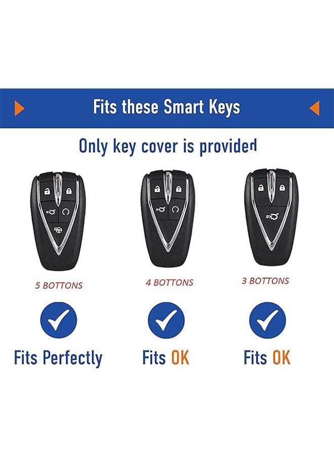 Generic - Suitable For Changan UNI/UNI-T/CS75/Eado Plus/UNI-K/CS85/Alsvin/UNI-V/CS95/CS35 key Protection Case High-end Zinc Alloy Car Key Case - Image 1