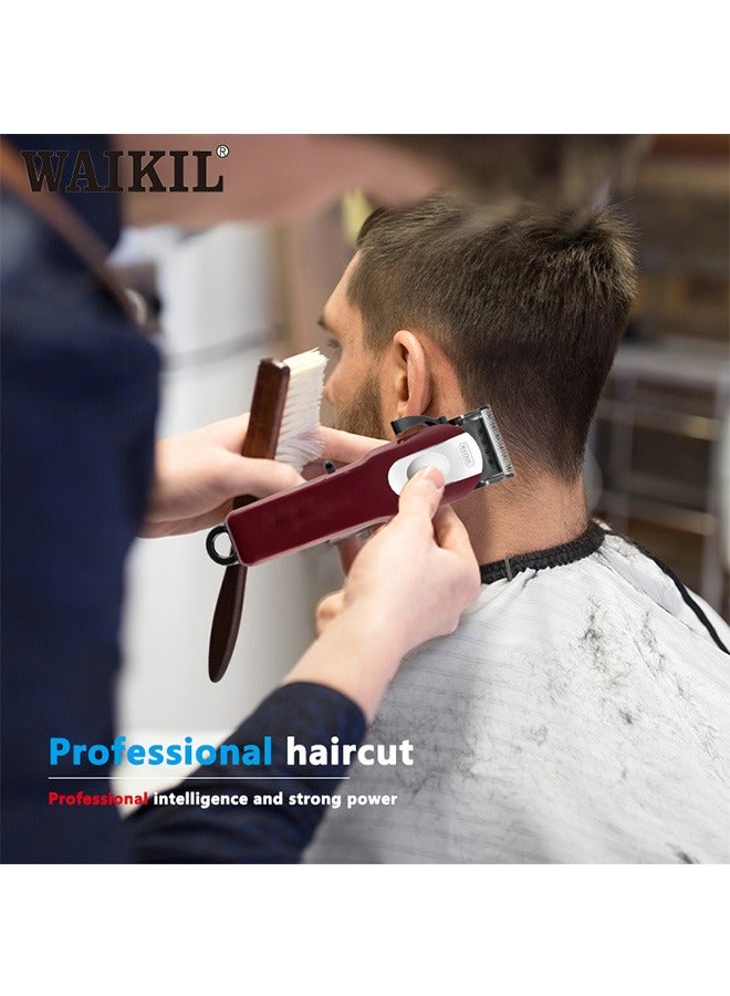 WAIKIL Cordless Electric Hair Clippers, Men'S Hair Clippers, Rechargeable Hair Clippers With Combs - Image 4