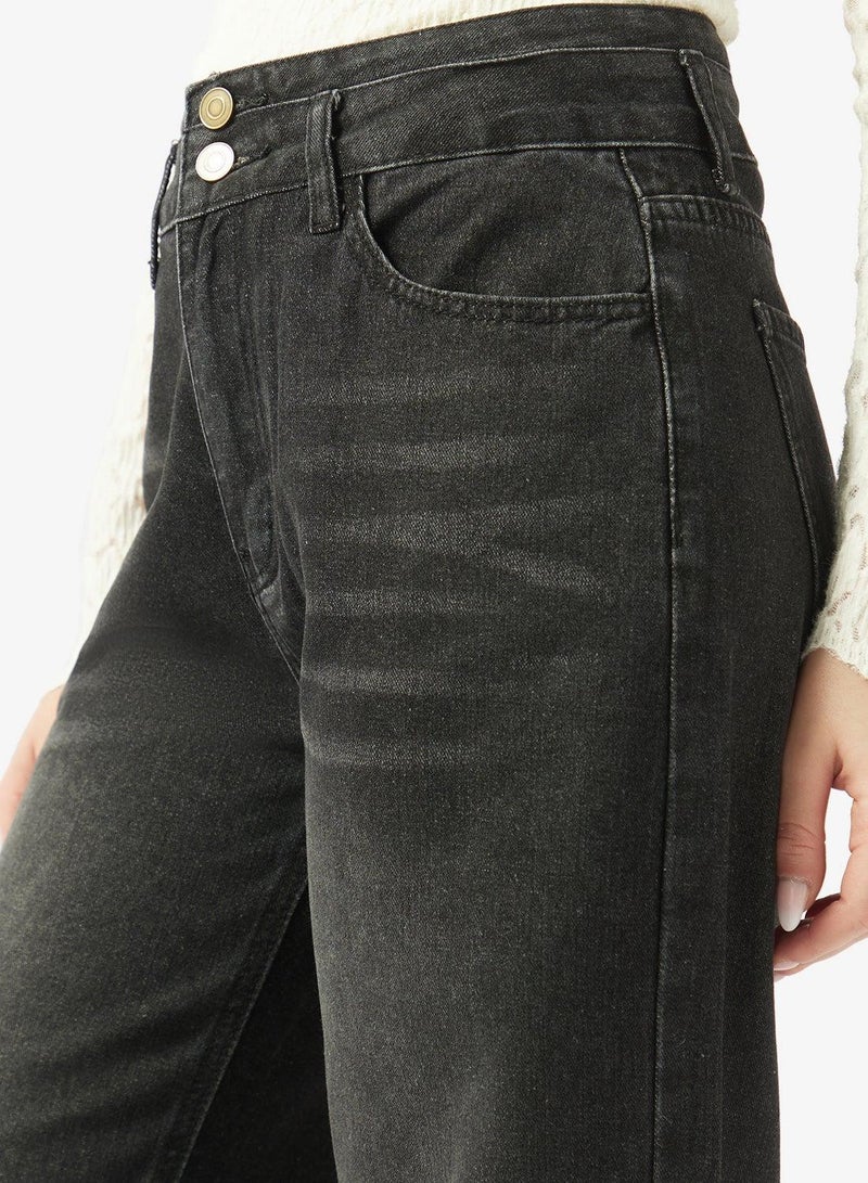 Ginger High Rise Straight Fit Jeans - Image 5