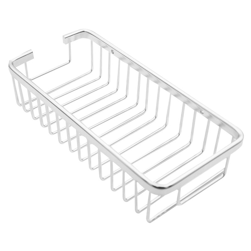 Aluminum Hanging Shelves Kitchen Storage Rack Hollow Basket Design For Drainage - Image 2