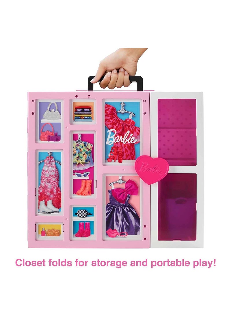 Barbie Barbie Dream Closet And Blonde Doll, 2+ Ft. Wide, 30+ Pieces, 3 Years And Up  - Image 4