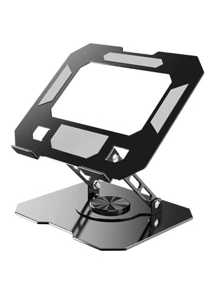 Generic Adjustable Multicolor Desktop Phone/Tablet Stand – Foldable Holder with Rotating Base, Anti-Slip Pads & Secure Clamps – Compatible with Smartphones & Tablets - Image 1