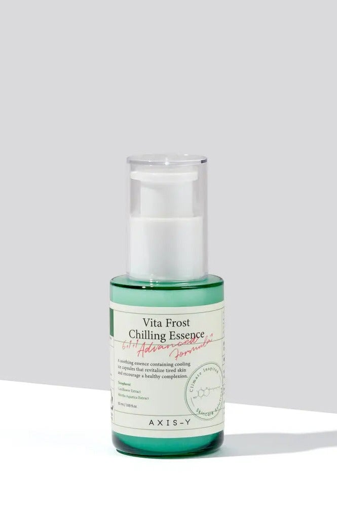 AXIS-Y Vita Frost Chilling Essence 50ml / 1.69 fl.oz | Soothing Essence | Irritated Skin | Korean Skincare | Cooling Skincare - Image 2