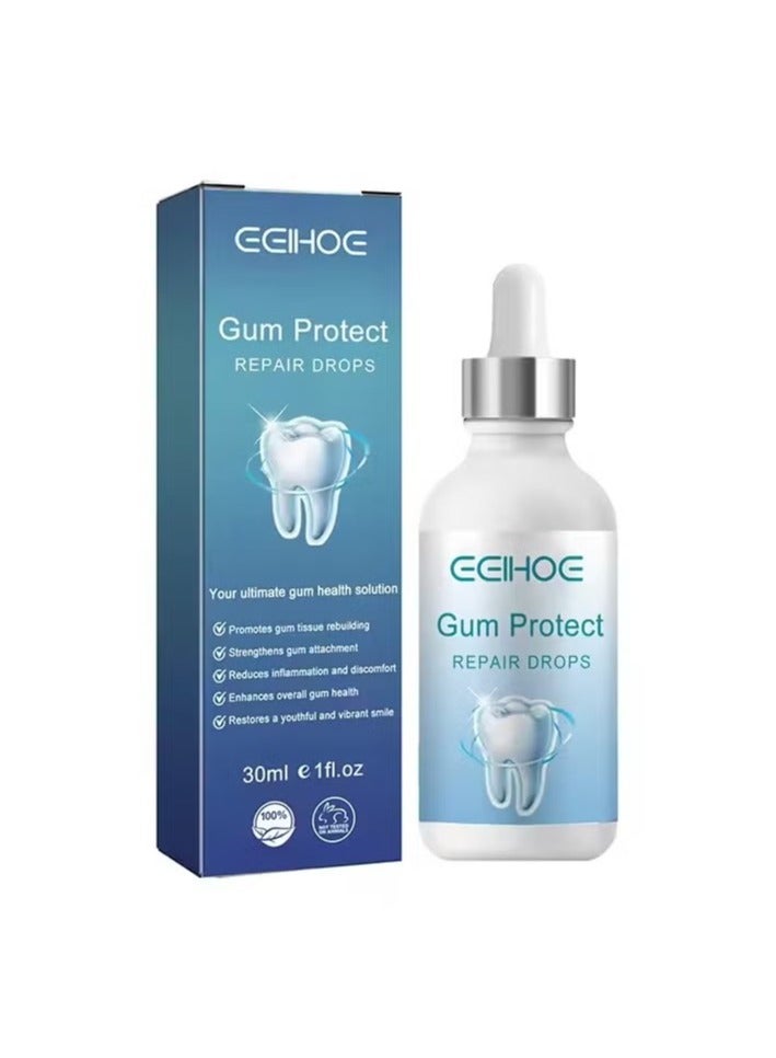 EELHOE Rapid Repair Gums Serum Effectively Relieve Tooth Allergy Dental Caries Tooth Cleaning Toothpaste Relieve Tooth Damage Drops - Image 1