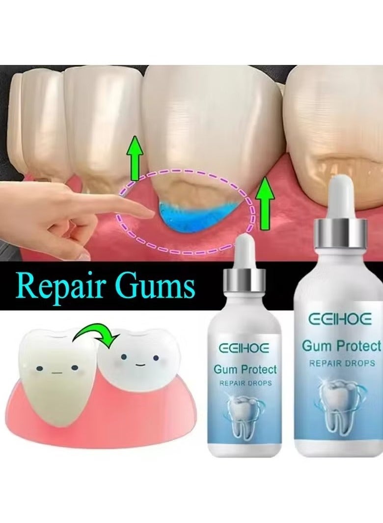 EELHOE Rapid Repair Gums Serum Effectively Relieve Tooth Allergy Dental Caries Tooth Cleaning Toothpaste Relieve Tooth Damage Drops - Image 3
