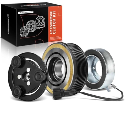 A-Premium Air Conditioner AC Compressor Clutch Kit Compatible with Nissan Pathfinder 2008-2012, TITAN 2004-2015 2017-2021, Armada, NV2500, NV3500, Pathfinder Armada, TITAN XD & Infiniti QX80, QX56 - Image 1