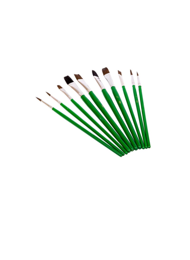 Uken Artist Brush U39286 Set of 10 Piece - Image 1