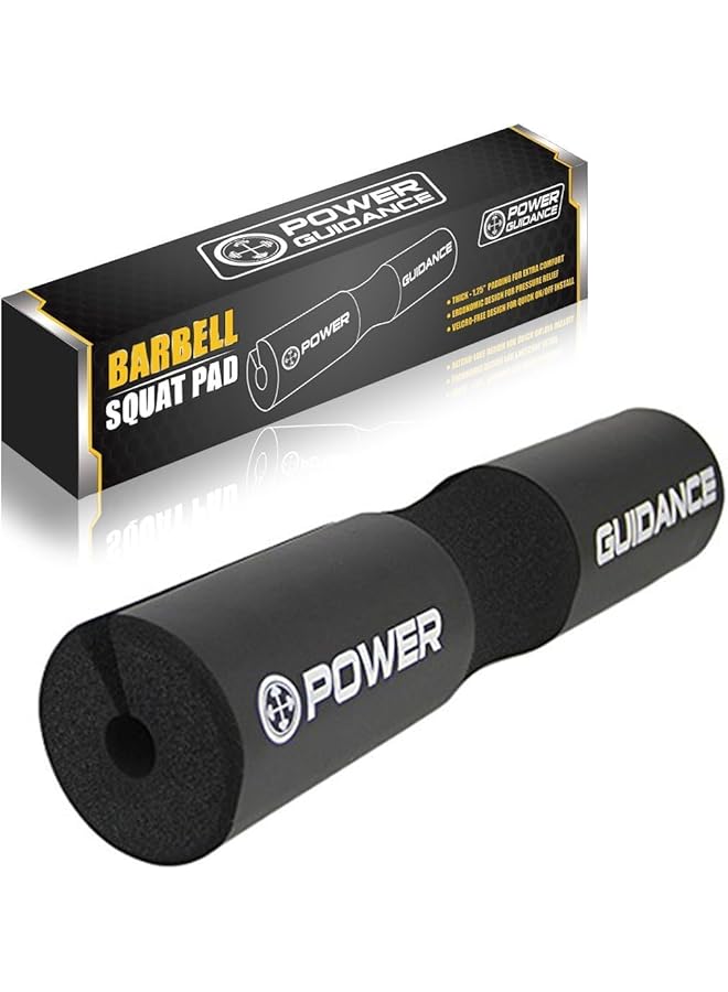 POWER GUIDANCE Barbell Squat Pad Neck & Shoulder Protective Pad Great for Squats Lunges Hip Thrusts Weight Lifting & More Fit Standard and Olympic Bars Perfectly  - Image 3