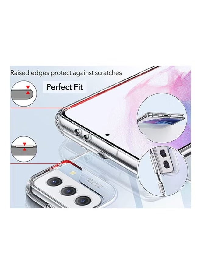 TIGER Protective Soft Clear Back Case Cover for Samsung Galaxy S21 5G – Transparent Shockproof TPU Slim Fit Phone Case – Lightweight, Scratch-Resistant, Anti-Yellow Flexible Back Cover for Samsung S21 5G - Image 4