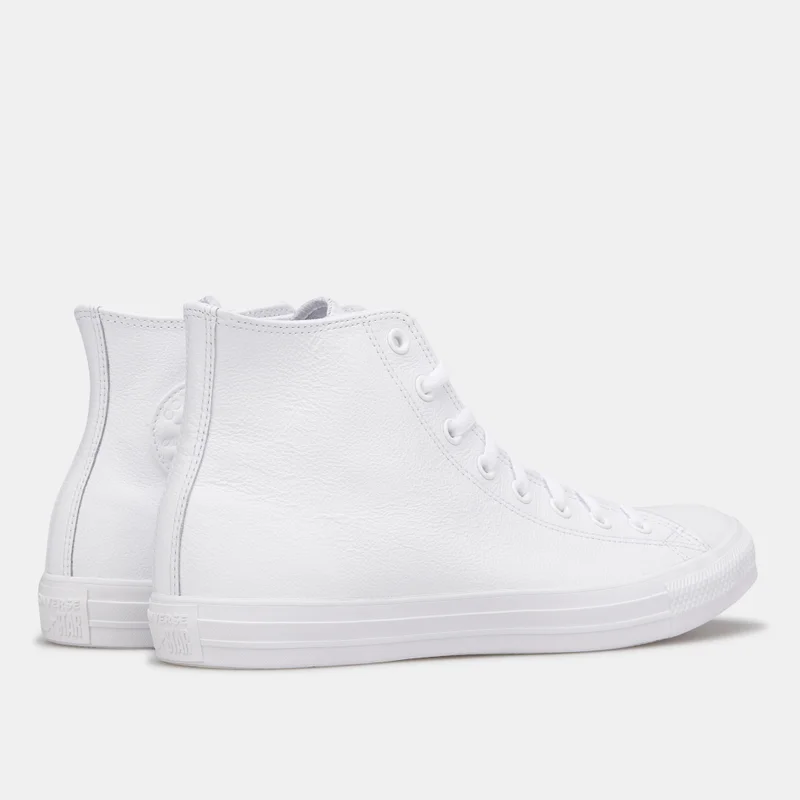 CONVERSE White Chuck Taylor All Star Leather Mono Unisex Shoe  | Best Price UAE