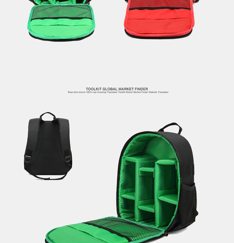 Factory Direct Selling New Slr Camera Bag Backpack Outdoor Multi-Functional Digital Backpack - Image 4