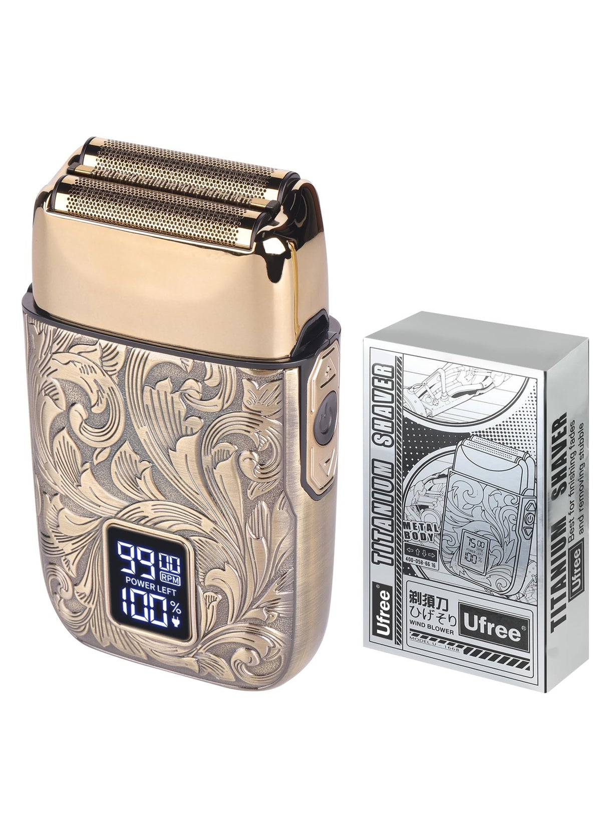 Generic Men's 3-Speed Electric Razor, Double Foil Electric Shaver ...