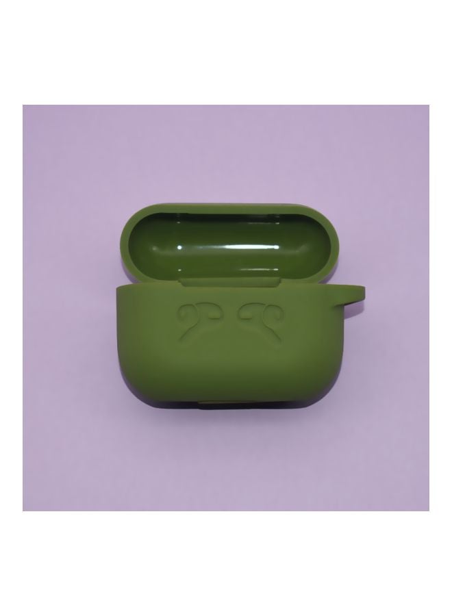 Protective Case Cover For Apple AirPods Pro Green - Image 2