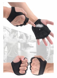 Excefore 1 Pcs Sports Workout Gloves, for Gym Powerlifting Gymnastic Fitness Sport Exercise Elastic Adjustable Compression Wrist Guards, Size L  - Image 3