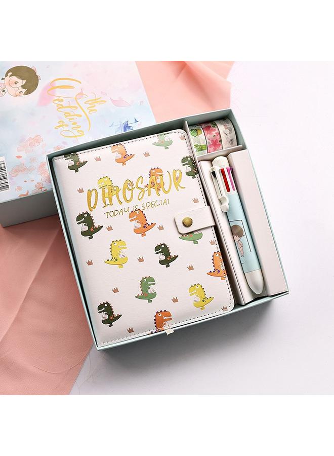Bluejw Hand Account Book Simple Ins Style Suit Gift Box Journal Notebook Internet Popular Girl Heart Primary School Student Hand Account Book - Image 1