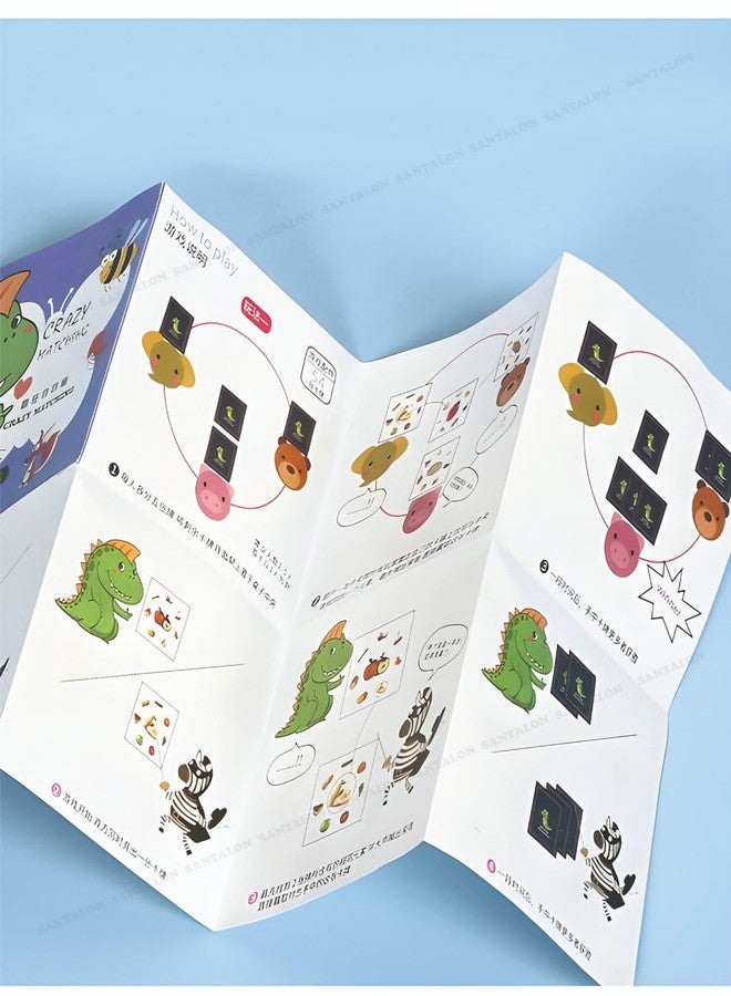 SANTALON Interactive Matching Game Educational Matching Picture Game for Children, Kids & Family Training for Improving Child's Develops Memory and Recognition Skills - Image 3