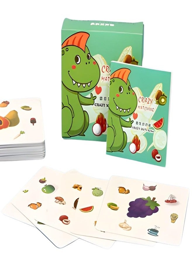 SANTALON Interactive Matching Game Educational Matching Picture Game for Children, Kids & Family Training for Improving Child's Develops Memory and Recognition Skills - Image 1