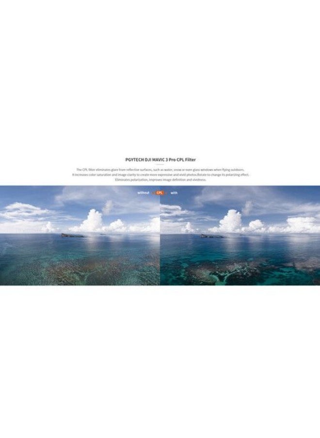 PGYTECH - PGYTECH ND/PL Filters for DJI Mavic 3 Pro (4-Pack) - Image 1