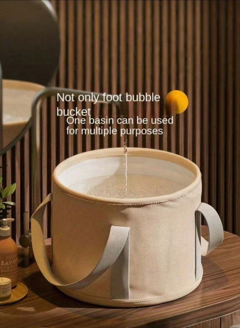 Collapsible Foot Soaking Tub Bag Included - Image 1