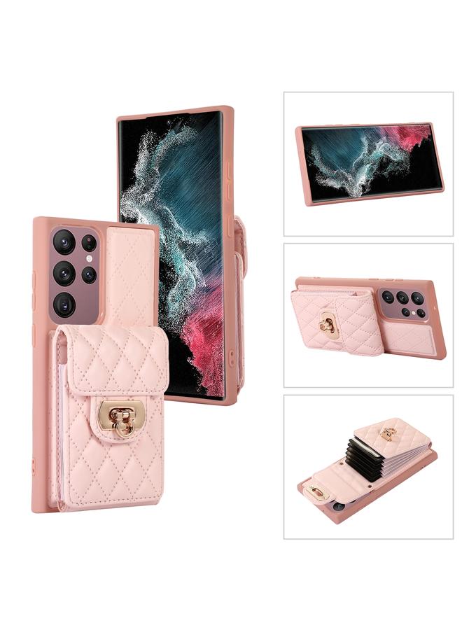 اس-توب جراب جلدي لهاتف Samsung Galaxy S23 Ultra 5G مع فتحة بطاقة - Image 1