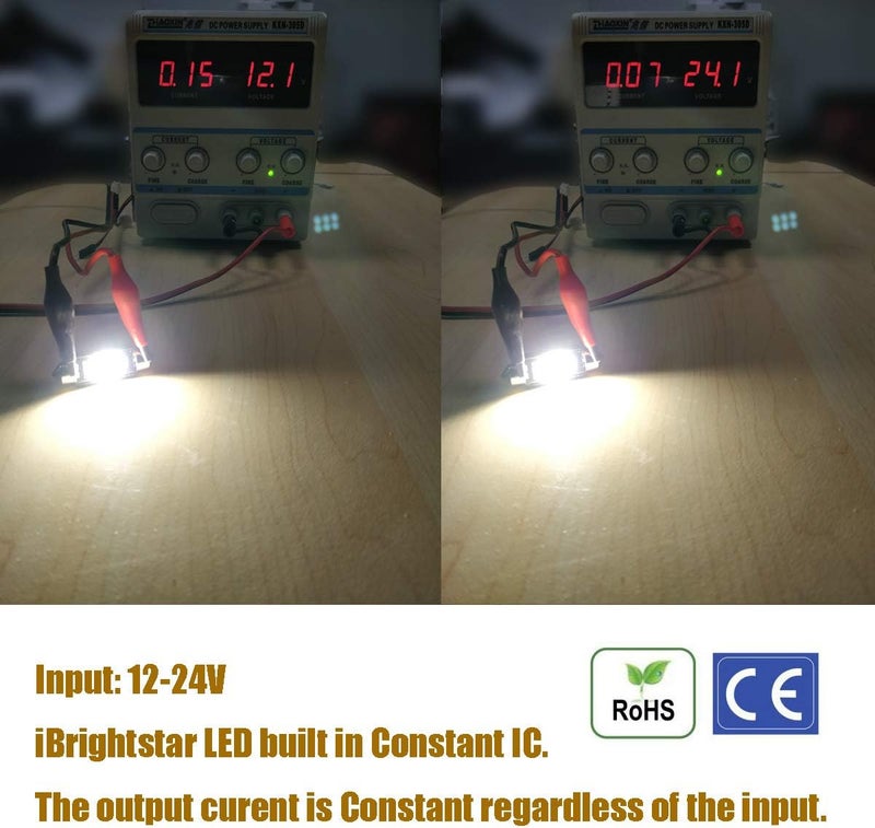 iBrightstar 31mm Festoon LED Bulbs - Pack of 4 - Image 4