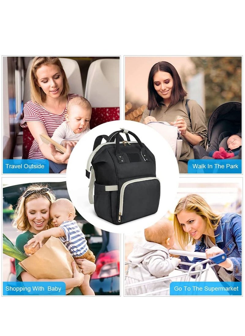 Large Capacity Portable Stylish Maternity Waterproof Multi-Functional Large Capacity Durable Baby Diaper Bag, Nappy Changing Backpack Bag, Baby Nappy Bag - pzsku/Z202DA6EFB39900B20E0EZ/45/_/1665647161/1ec1f254-d149-48ae-9880-d85c58010c6f