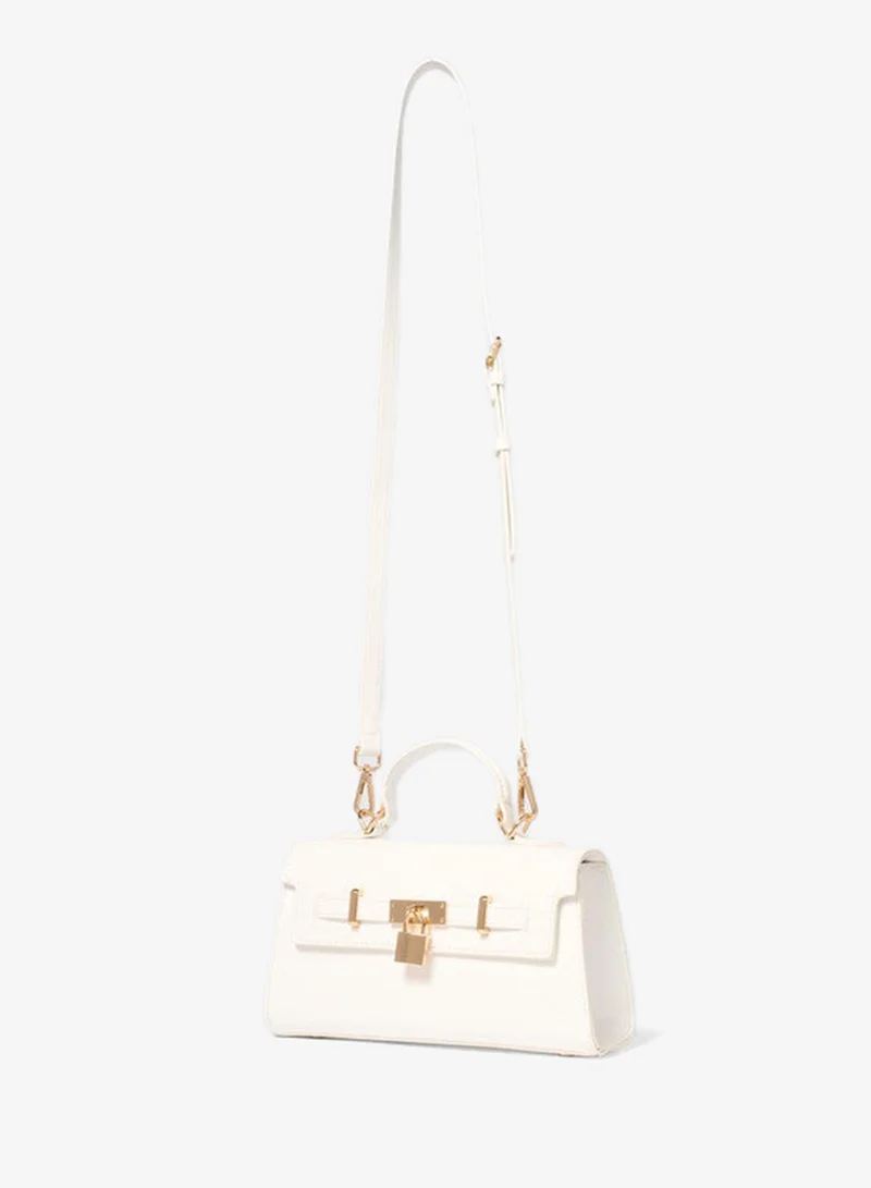 forever new  LIANA Lock Detail Top Handle Bag for Women | Best Price UAE