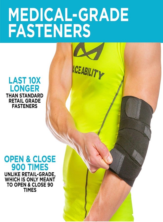 BraceAbility Cubital Tunnel Syndrome Brace - Ulnar Nerve Padded Elbow Splint for Sleeping and Daytime Support for Radial Neuropathy and Nerve Entrapment Treatment Pain-Relief and Recovery (Universal) - Image 5