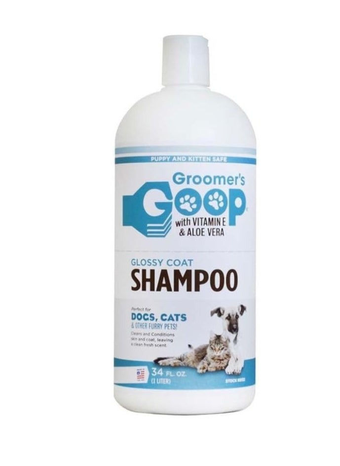 Goop Groomer's Goop Glossy Coat Shampoo for Dogs and Cats - 1 Liter  - Image 2