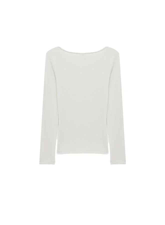Koton  V-Neck T-Shirt for Women | Best Price UAE