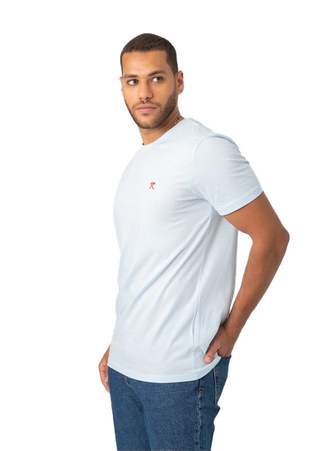 Marco Bergamo Round Neck T-Shirt With Logo  - Image 3