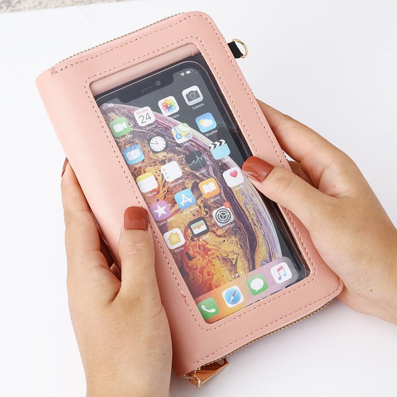 New Touchscreen Mobile Phone Bag Women'S Fashionable All-Match Small Satchel Women'S Carry-On Mobile Phone Bag Internet Popular Small Bag - Image 3