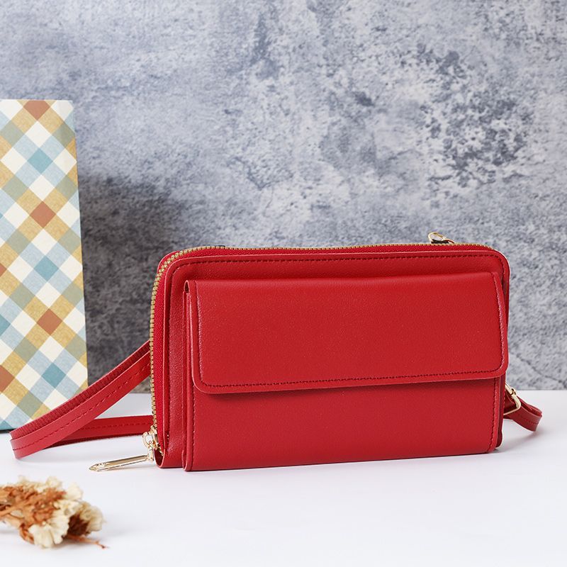 New Touchscreen Mobile Phone Bag Women'S Fashionable All-Match Small Satchel Women'S Carry-On Mobile Phone Bag Internet Popular Small Bag - Image 1