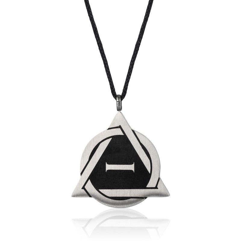 B BBPM Therian Necklace Stainless Steel Therian Pride Symbol Necklace - Image 1
