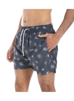 Pavone Dark Grey Swim Shorts  - Image 2