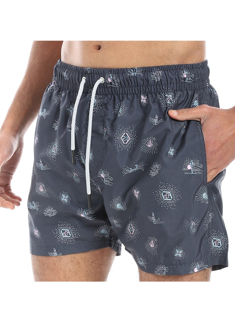 Dark Grey Swim Shorts
