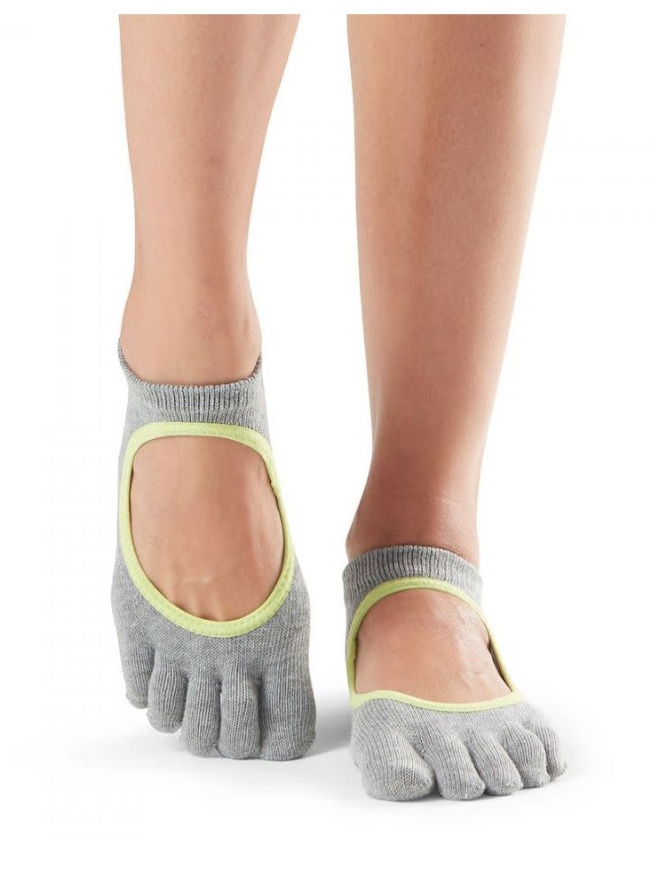 Toesox Bellarina Full Toe Heather Grey  - Image 2