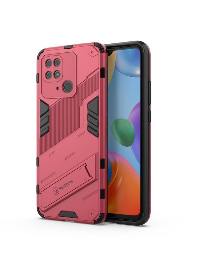 The Bros Case For Xiaomi Redmi 10C 4G Punk Armor PC + TPU Phone Case with Holder