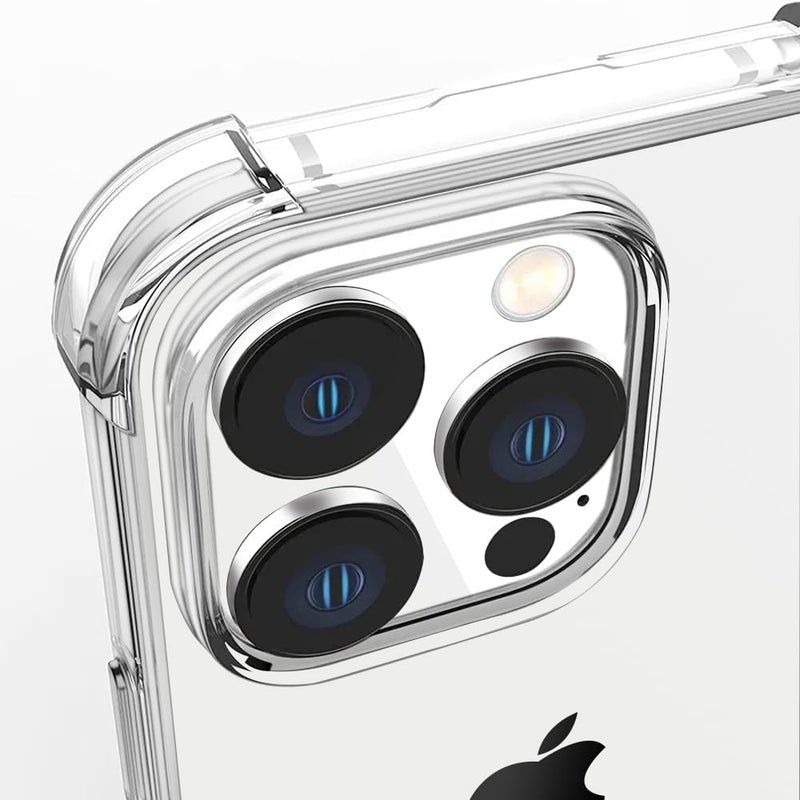 ACLIX Clear Case for iPhone 15 Pro Max Anti-Burst Ultra Clear Anti-Scratch Shockproof Cover, Hard PC Back + Soft TPU Bumper with Airbag Protection - Image 5