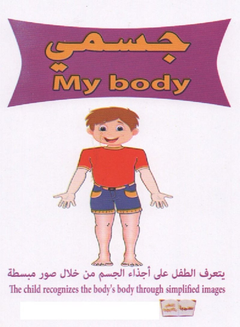 فلاش مجموعه بطاقات مكونه من ثلاث مجموعات جسمي ومكونات المنزل والمواصلات - Image 1