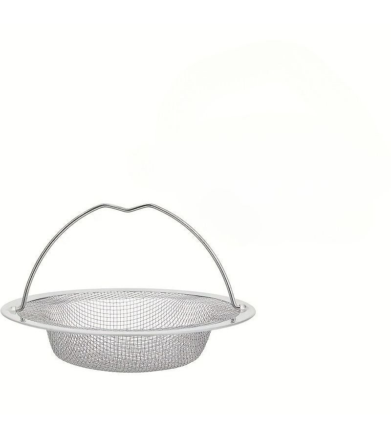 Newly Upgraded (silvery) Stainless Steel Kitchen Drain Filter, Anti-Clogging Adjustable Mesh Drip Tray For Sink And Floor Drains, Rust-Proof Durable, Universal Home Cleaning Essential - Image 1