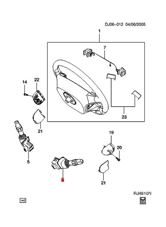 Loquat Turn Signal Switch - Image 3