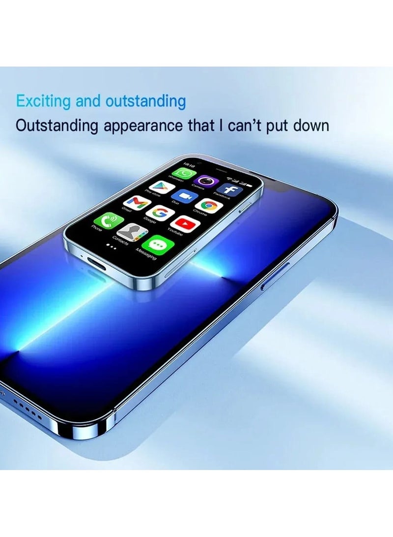 SOYES XS14 Pro Super Mini Mobile Phone Android Quad Core Ocean Blue, Mobile Mini Smartphone Ultra Small Pocket Student Children Men and Women - Image 5