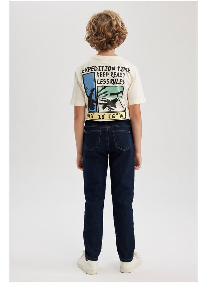 DeFacto - Boy Slim Fit Denim Trousers - Image 1