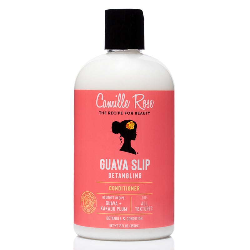 Camille Rose Guava Slip Detangling Conditioner, with Guava, Kakadu Plum and Soursop to Detangle, Condition and Revive, for All Hair Textures, 12 fl oz - Image 1