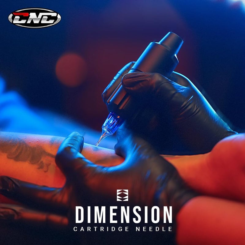 CNC Tattoo Cartridge Needles 20Pcs #10(3RL) Bugpin 0.3mm Round Liner X-Taper Disposable Cartridges with Membrane EN04C-20-1003RL-X - Image 3